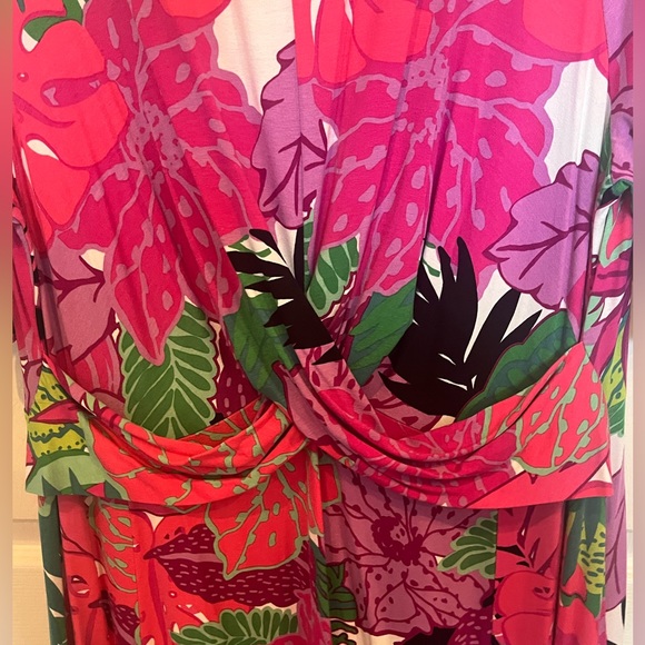 NWT Beautiful 16/18 floral dress - perfect for Easter!!! - Picture 4 of 8